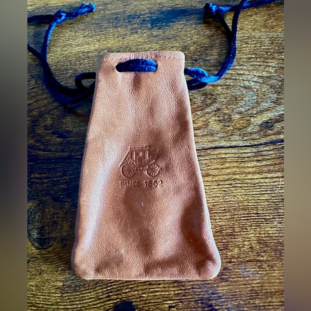 Small COACH Leather Pouch
